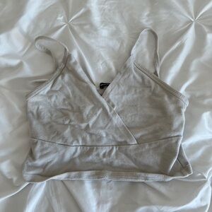 Vintage gray brandy Melville crop top